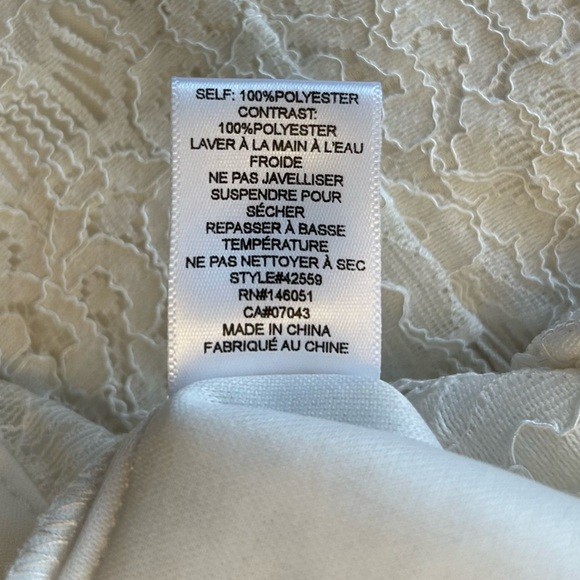 Monteau Los Angeles Lace Pantsuit/Small - Picture 9 of 11